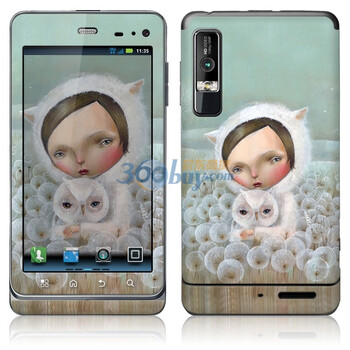 ideaSkin 摩托罗拉 ME863 /XT883/XT862/里程碑 3 皮肤 蒲公英 外壳保护套皮贴膜 BADC472041