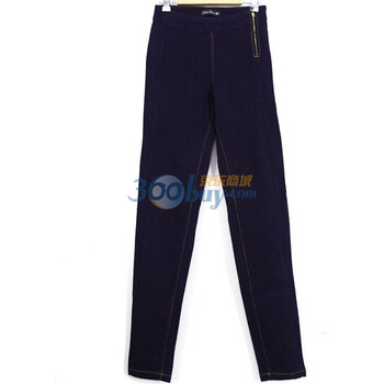 as安都2011秋 新 百搭小脚修身牛仔裤 9053218L深蓝色29