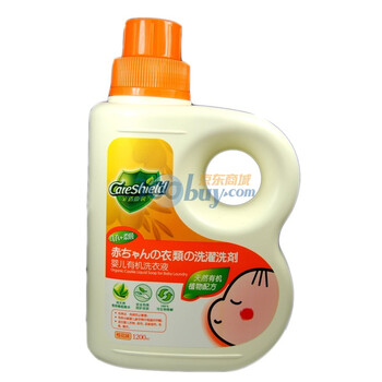 金盾康馨 婴儿有机洗衣液(洗衣+柔顺)1.2L*2（桂花）清洁用品