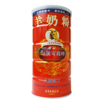 美可高特4段（3-7岁）600克儿童配方羊奶粉