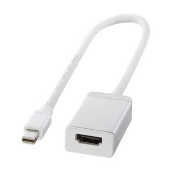 日本SANWA SUPPLY AD-MDPHD03 高速稳定的Mini DisplayPort-HDMI转换头
