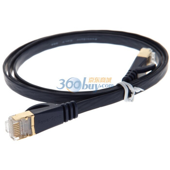 包尔星克(PowerSync)CAT701FL 10Gbps超高速七类扁平网线 1米
