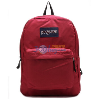 杰斯伯JanSport SUPERBREAK系列时尚双肩包1206017801 红色