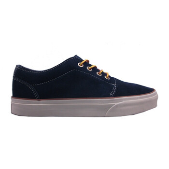 VANS万斯 VN-0LX8597 106 Vulcanized CA 男士秋冬板鞋 深蓝色 42