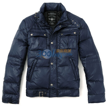 AK男装冬装新品 装甲立领轻便羽绒服11C211010 藏蓝色 XXL