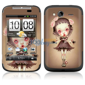 ideaSkin HTC Wildfire S(G13) 皮肤 嗯！ 手机外壳保护套皮贴膜 ENDAXC622064
