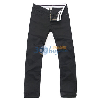 JACKWALK基本五袋修身版牛仔裤P0113501 黑色 33