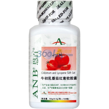 恩百ANB 番茄红素软胶囊 100粒
