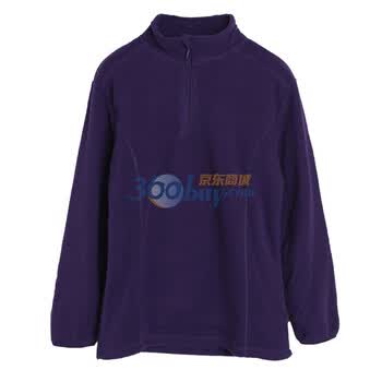 as安都 2011秋冬 新款女装休闲百搭半开襟卫衣9141291Q 宝蓝色 XL