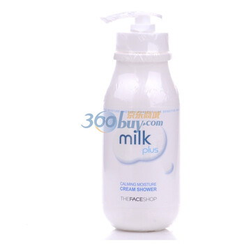 菲诗小铺 The face shop milk plus 牛奶滋润沐浴露 300ml 4027