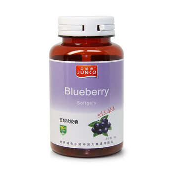 众美康 蓝莓软胶囊 500mg×100粒/瓶