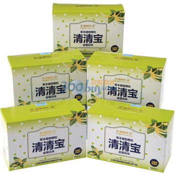 东海制药 清清宝草本植物颗粒金银花味5盒装 100克/盒*5