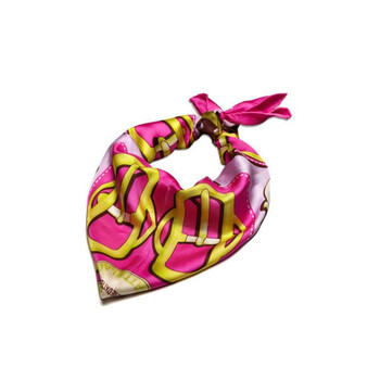 薇薇安 Vivian 围巾100%桑蚕丝时尚粉红女式丝巾 4712 均码