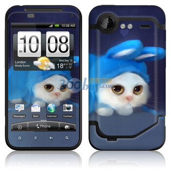 ideaSkin HTC Incredible S / G11 / 惊艳 / S710e 皮肤 像兔子的猫 外壳保护套皮贴膜 DAVD032154