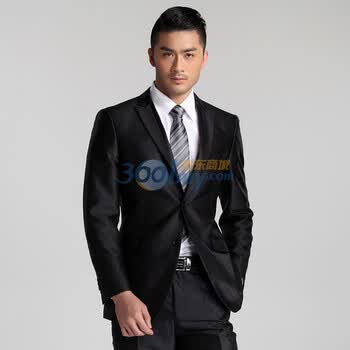 圣得西sundance男装经典版型黑色套西9209283201 黑色 185/104
