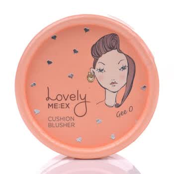 The face shop迪肤适 lovely ME-EX 亮妍腮红（带腮扑）05#生动鲜橙 7g（8806364023110）