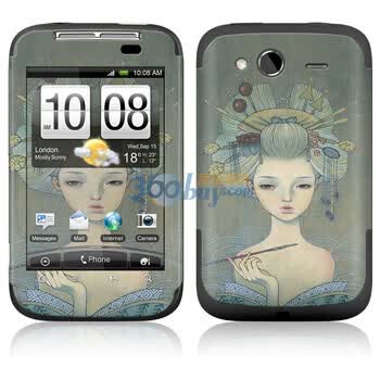 ideaSkin HTC Wildfire S(G13) 皮肤 艺伎花魁手机外壳保护套皮贴膜 ENDAXC742086