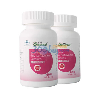 蓓多立(婉香年华)大豆异黄酮胶囊300mg×60粒*2瓶