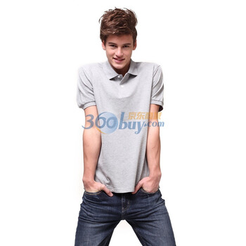Giordano佐丹奴 Polo 男常新品质珠光Polo 01010014 灰色 XL