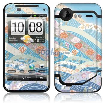 ideaSkin HTC Incredible S / G11 / 惊艳 / S710e 皮肤 浪花层层 外壳保护套皮贴膜 DAVA010284