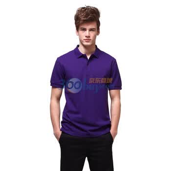 Giordano佐丹奴 Polo 男常新品质珠光Polo 01010014 紫罗兰 XL