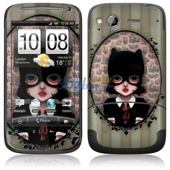 ideaSkin HTC Desire S / G12 / S510e / 渴望S 凉拌卷心菜我的最爱 外壳保护套皮贴膜 DBBA621737