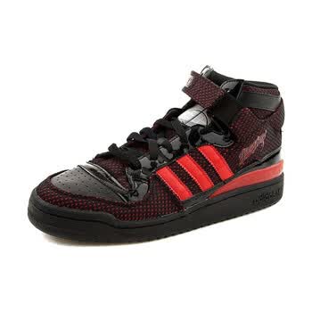 Adidas/阿迪达斯 三叶草 G12409 Forum Mid LZ 男士板鞋 黑色 41