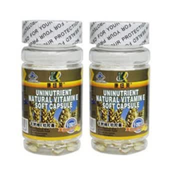 康纽莱天然维生素E软胶囊100粒（两瓶装）