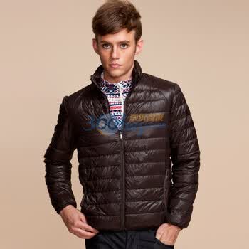 斯波帝卡SPORTICA新品轻薄炫色便携式羽绒服男士系列 巧克力 XXL