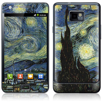 ideaSkin 三星 i9100/Galaxy S2/9103/9108/盖世兔 星夜 外壳保护套皮贴膜 DAUC362024