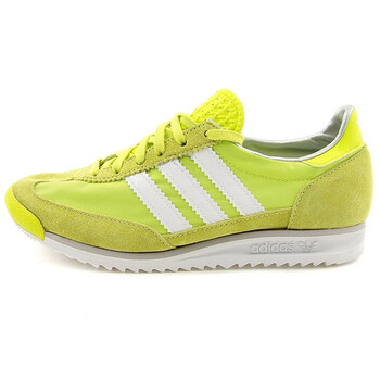 Adidas/阿迪达斯 三叶草 G19610 SL 72 Vin YY 女士休闲鞋 绿色 39