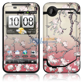 ideaSkin HTC Incredible S / G11 / 惊艳 / S710e 皮肤 兔子花 外壳保护套皮贴膜 DAVC952134