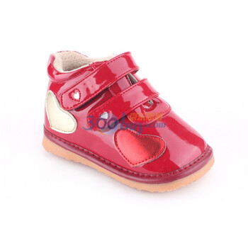 小蓝羊 叫叫鞋 秋冬新品 女童鞋 SQ-C10804 红色 24