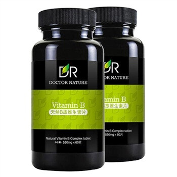 DR·自然之时天然B族维生素片550mg×60片/瓶*2瓶