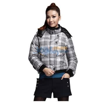 衣香丽影 冬装新款优雅淑女独特设计短款羽绒服1087315 黑色(91) XL