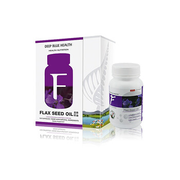 新西兰深蓝健康亚麻籽油胶囊1000mg*100粒