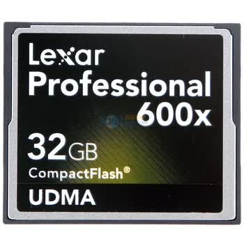 雷克沙（Lexar）32G 600x CF存储卡 90M/S