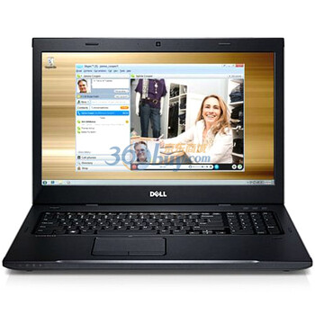 戴尔（DELL）Vostro3750 17英寸笔记本电脑（i7-2630Q 6G DDR3 750G 7200转 1G独显 WIN7 D刻 蓝牙）银色