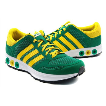 ADIDAS 阿迪达斯 中性 跑步鞋 G41037 绿色 44