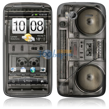 ideaSkin HTC Sensation(G14) 皮肤 老式收音机 外壳保护套皮贴膜 ENDAYC272006
