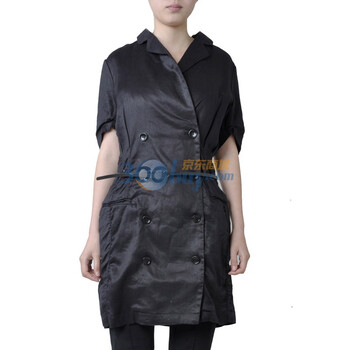 JNBY江南布衣 舒适 品质 合体 连衣裙 5035312 黑色 XL