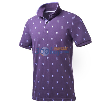 Giordano佐丹奴 Polo 男迷你狮王运动Polo 01011014 紫色 S