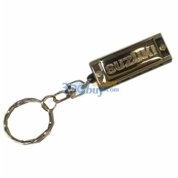 SUZUDI+铃木口琴钥匙链口琴迷你小口琴五孔