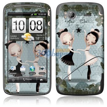 ideaSkin HTC G14/G18/Sensation XE/Z710E/Z715E/Pyramid 双人芭蕾 外壳保护贴膜 DAYC612063