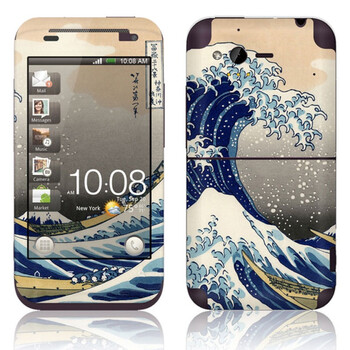 ideaSkin HTC G20/Rhyme/倾心/S510B 神奈川冲浪图 机身贴膜 手机贴纸 保护套 皮肤 DAEC812098