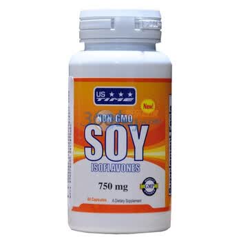 美国时刻大豆异黄酮复合胶囊 750mg×60粒