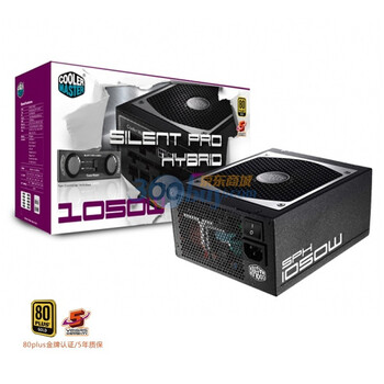 酷冷至尊（Coolermaster）金牌龙影智能版1050 电源（额定1050W/80Plus金牌/全模组化/配风扇控制面板）