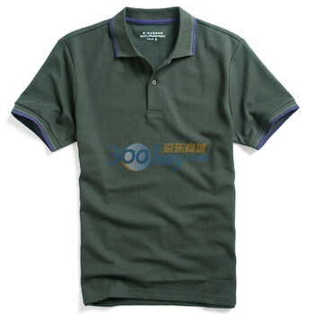 Giordano佐丹奴 Polo 男速干撞色边珠地修身Dry Polo 01010006 黄绿色 XL