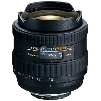 图丽（TOKINA） AT-X 107 DX Fisheye 10-17mm F3.5-4.5(IF) 鱼眼镜头 尼康卡口（黑色）