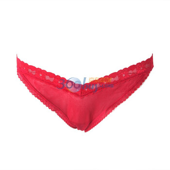 Victoria’s secret维多利亚的秘密 蕾丝花边内裤044-061A-0425 红色 L